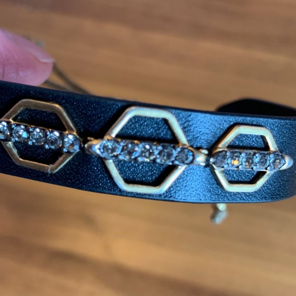 Stella & Dot leather Terra bracelet - Picture 3 of 3